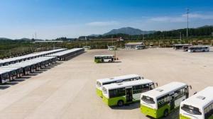 鎮(zhèn)江建成江蘇首個(gè)公交停保場(chǎng)光伏發(fā)電站