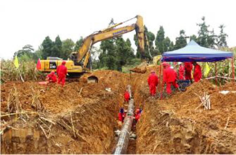 深圳市光明新區58個管道天然氣改造項目開工