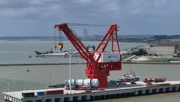 重量級“蒸汽管家”入駐，廉江核電1號機組關鍵設備運抵現場