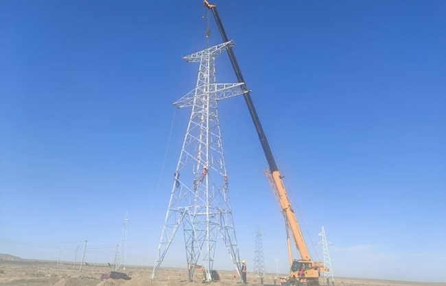 甘肅公交建集團新城開集團G571阿若高速電力工程項目全速推進