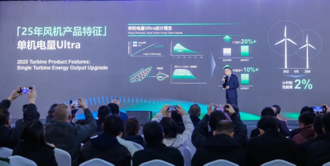 明陽集團推出新一代中速緊湊半直驅產(chǎn)品及50MW漂浮式風電機組