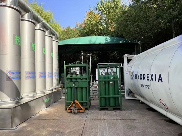 氫楓能源全球首套氫冶金噸級固態儲氫工程完成示范